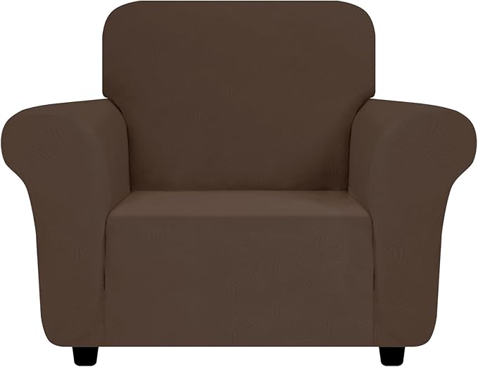 ZNSAYOTX Chair Cover with Arms, New Striped Sofa Chair Covers - Image 7