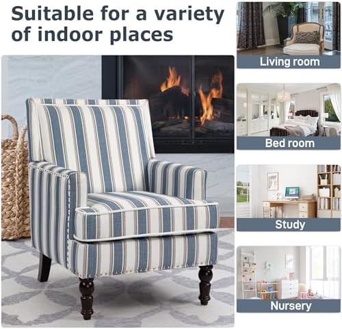 Accent Chair, Comfy Cozy Modern Mid-Century Accent Chairs