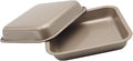 2 Small Baking Pans 8.33 x 8.33 Inch Mini Cookie Sheet Toaster Conventional by YourReliableKitchenPartner