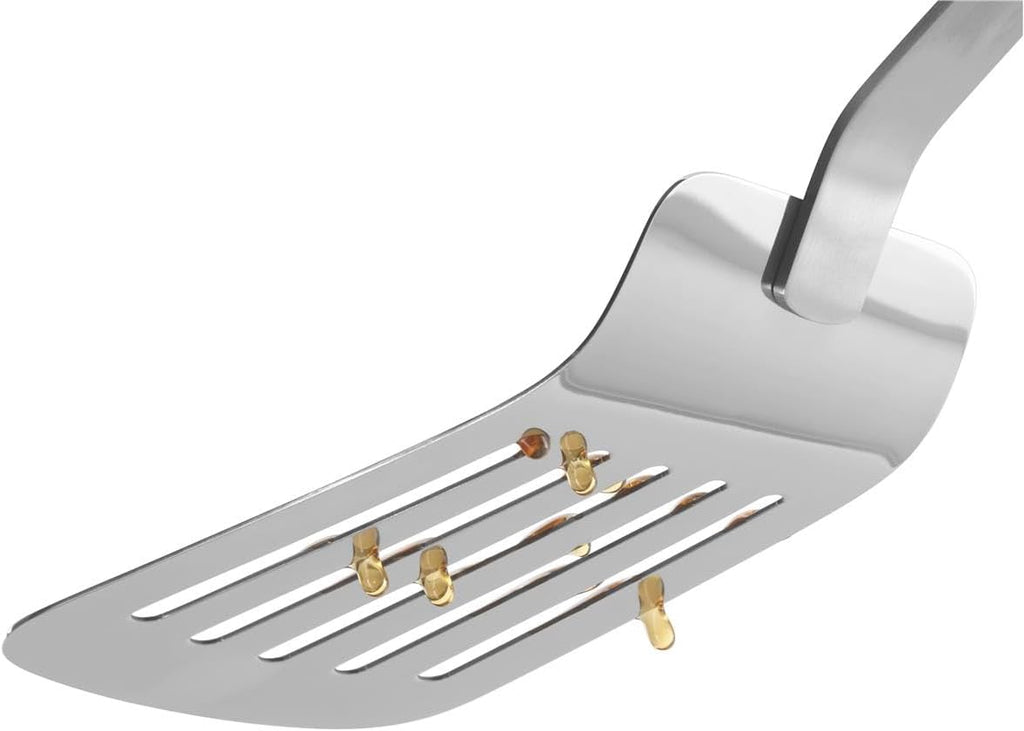WMF 1892876030 BBQ Wender lang 44 x 10 cm Barbecue Turner with Extra Long Handle, Large Surface Area-for Burger Patties, Steak, Vegetables, Dishwasher-Safe, 18/8 stainless steel