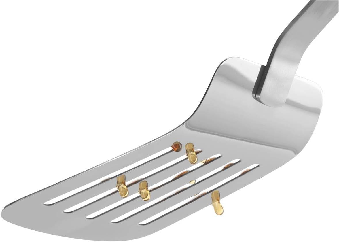 WMF 1892876030 BBQ Wender lang 44 x 10 cm Barbecue Turner with Extra Long Handle, Large Surface Area-for Burger Patties, Steak, Vegetables, Dishwasher-Safe, 18/8 stainless steel