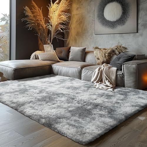Shag Area Rugs for Bedroom Living Room,8X10 Ultra Soft Fluffy Area Rugs for D...