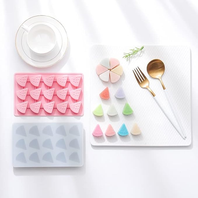Cute Ice Cube Trays Silicone Chocolate Mold Wax Melt Molds Easy Release Ice - Image 9