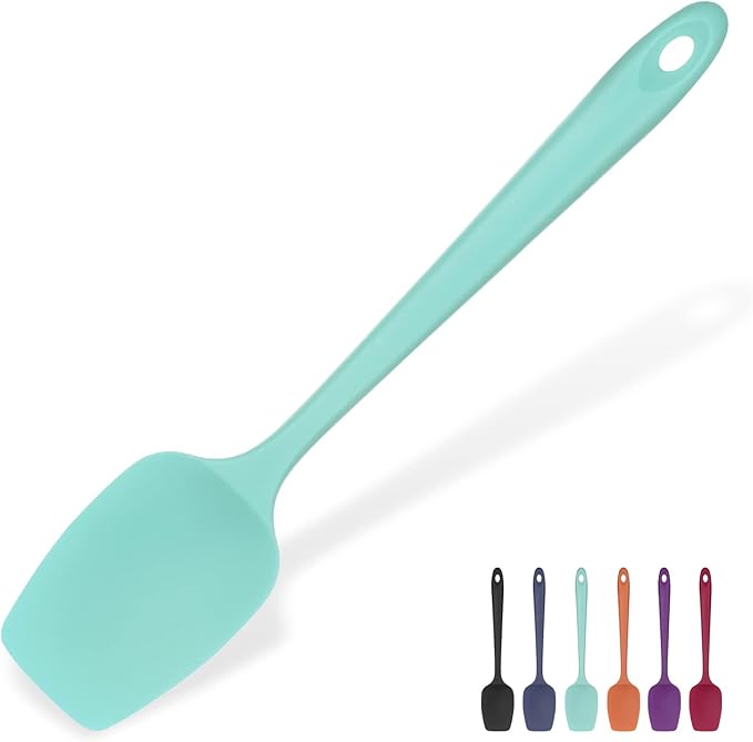 Heat Resistant Silicone Spoon Spatula: U-Taste 600ºF High Heat Flexible 11.38in by U-Taste