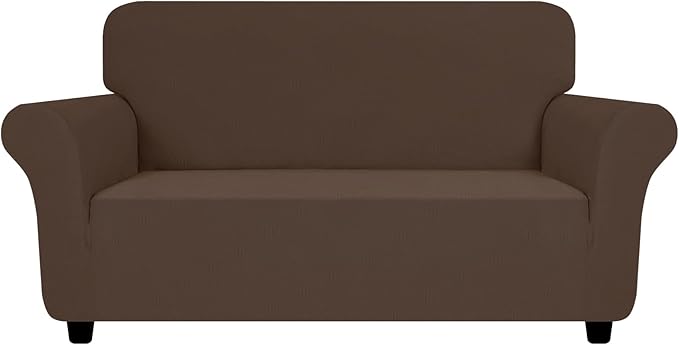 ZNSAYOTX Super Stretch Loveseat Covers, New Striped Love Seat Slipcover - Image 7