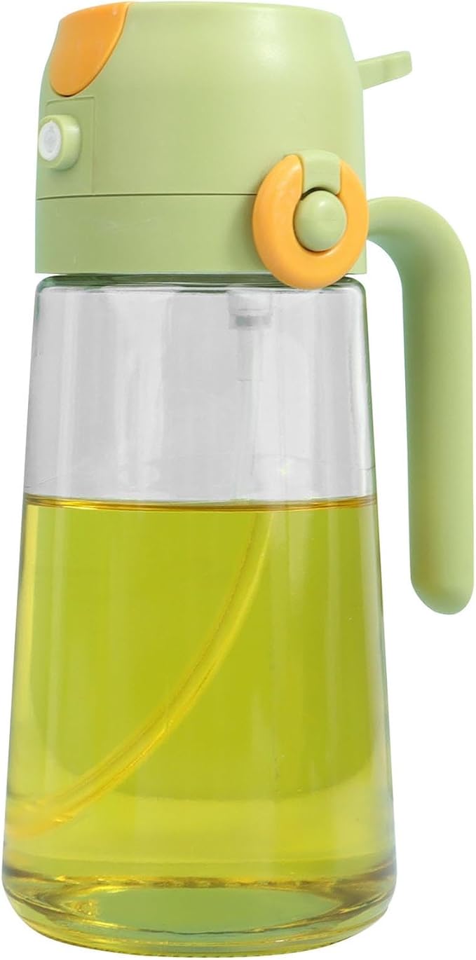 2 In 1 Oil Dispenser And Oil Sprayer, 16 Oz/470 Ml Oil Dispenser by Unknown