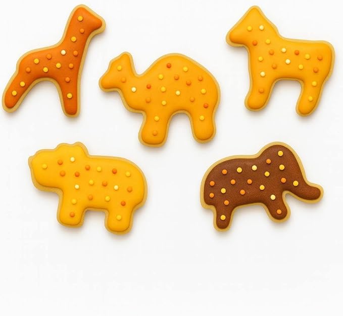 Mini Circus Animal Cookie Cutter 5 Piece Set from The Cookie Cutter Shop – Tin - Image 4