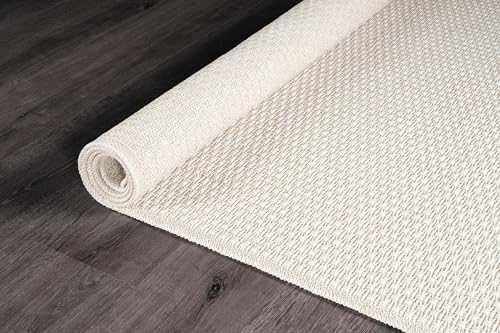 Easy Jute Rug 8x10 Indoor Outdoor Rug Natural Rugs Solid Fiber Rug Woven Area...