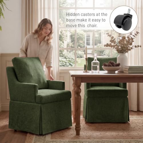 UVV Upholstered Dining Chairs Set of 2, Modern Kitchen Chair Dining Room Chai...