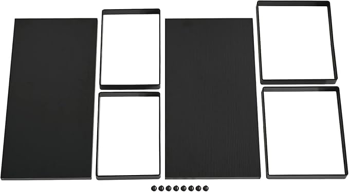 YMYNY Cabinet Shelf Organizer, Spice Racks Set of 4, Kitchen Counter Shelves - Image 5