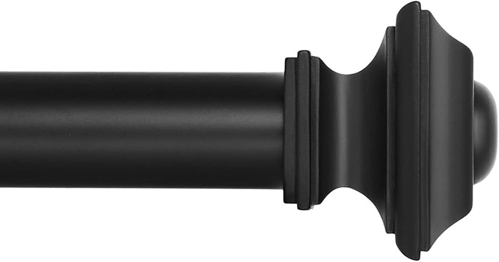 Ivilon Drapery Treatment Window Curtain Rod - Square Design 1 1/8 Rod. 72 to ...