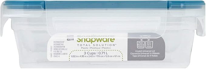 Snapware Total Solutions Plastic Food Storage Containers Set, Airtight & - Image 5