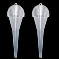 2 Pcs Long Neck Oil Funnel for Automotive, Wide Mouth Plastic Funnel, Long by WeiMeet