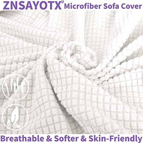 ZNSAYOTX Super Stretch Chair Slipcover Universal Sofa Chair Covers for Living...