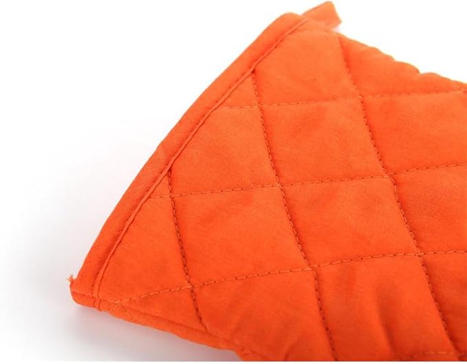 Oven Mitts, Premium Heat Resistant Kitchen Gloves Cotton & Polyester Quilted - Image 4