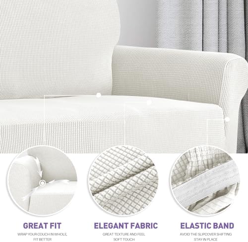 ZNSAYOTX Super Stretch Chair Slipcover Universal Sofa Chair Covers for Living...