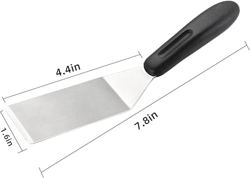 2-Pieces Small Metal Spatula Set, Mini Metal Spatulas - Image 2