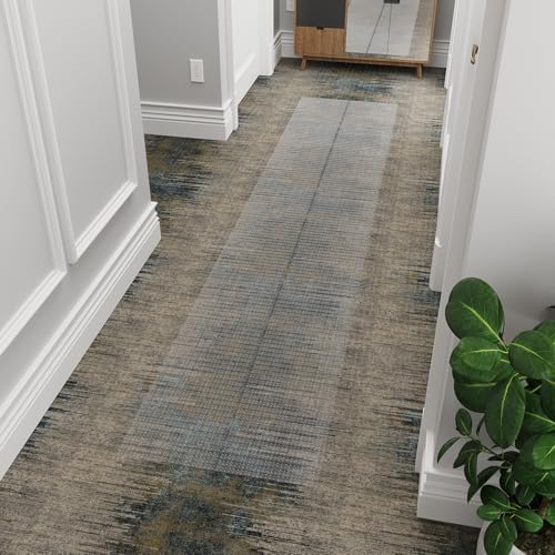 Ottomanson Hallway Rug Protector 26" x 14' – Non Slip Waterproof Cle...