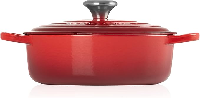 Le Creuset Enameled Cast Iron Signature Round Wide Dutch Oven, 3.5 qt. - Image 2