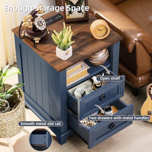 Joaxswe Farmhouse Dresser and Nightstand Set 3 for Bedroom