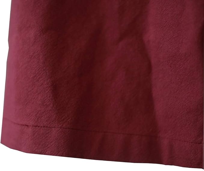 Cotton Linen Japanese Apron Halter Cross Back Bandage X Shape Aprons Two Pockets - Image 8