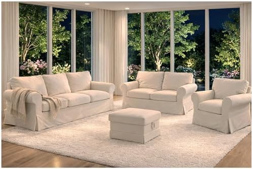 Durable UPPLAND Chair Cover Compatible with IKEA Uppland Armchair Slipcover