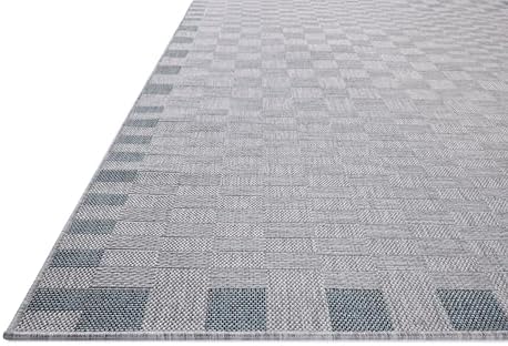 Loloi Amber Lewis Topanga Silver/Blue 7'-10" x 10' Area Rug