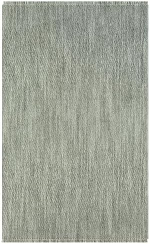 LUXE WEAVERS Machine-Woven Stain-Resistant Area Rug Green 8x10