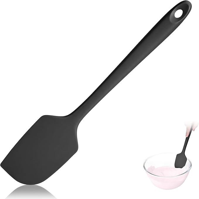 600ºF Heat Resistant Spatula, 11.34 inch High Heat Food Safe Semless Kitchen by Lilybeam