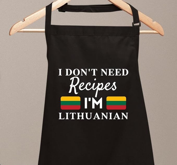 I Don't Need Recipes Novelty Chef Kitchen BBQ Apron Barber Chef Bib BBQ Kitchen - Image 2