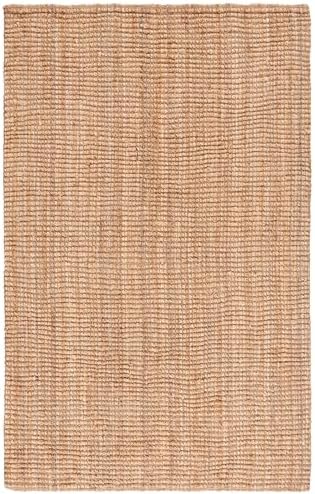 SAFAVIEH Natural Fiber Jute Area Rug 5'x8', Coastal Natural NF730C