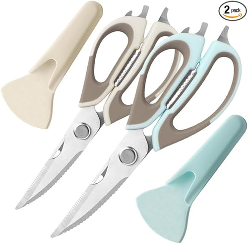 2 Pcs Heavy Duty Kitchen Shears by Roczipeng