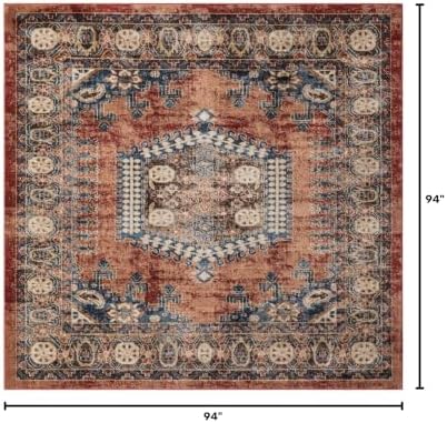 Unique Loom Utopia Collection Area Rug - Larissa (7' 10" Square, Ter...