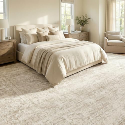 Homemate Washable Rug 9x12 Area Rugs - Vintage Rugs for Living Room