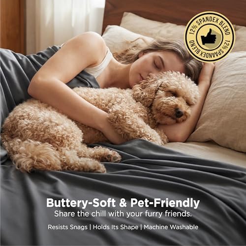Bedsure Lightweight Cold Blanket for Summer, Bed Cooling Blanket Queen Size f...