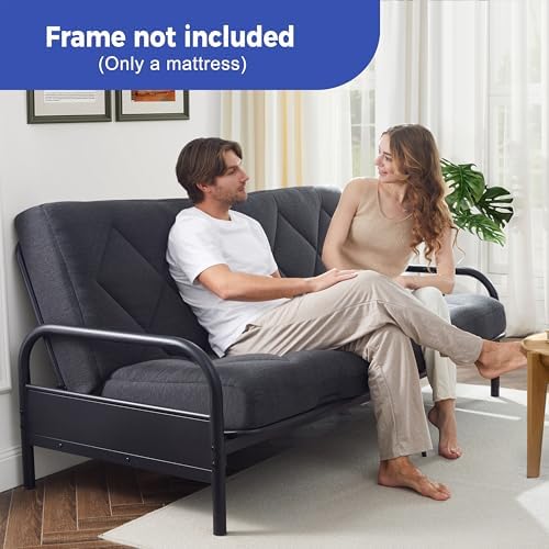 Jamdok 6" Full Size Futon Mattress Replacement(Frame Not Included),71X52X6”