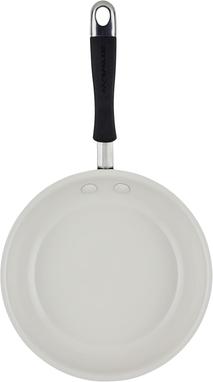 Rachael Ray Cucina Ceramic Nonstick Frying Pan/Skillet, 8.5 Inch Non Stick Open - Image 10