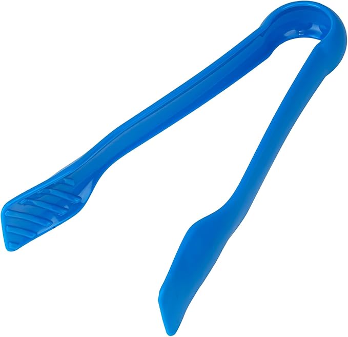 DecorRack 3 Pcs 6” x 8” x 10” Multi Colored Plastic Tong Set, 3 Pack Durable - Image 4