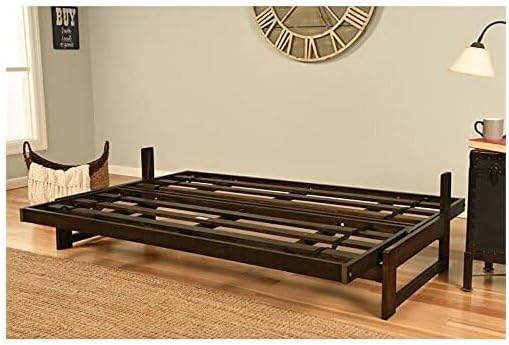 HomeStock Full Size Futon Frame Set - Convertible Sofa Bed for Living Spaces ...