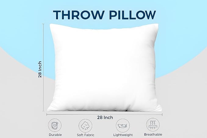 Utopia Bedding Throw Pillows Insert - Image 4