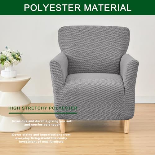 CRFATOP Accent Chair Cover, Stretch Armchair Slipcover for Living Room,A03