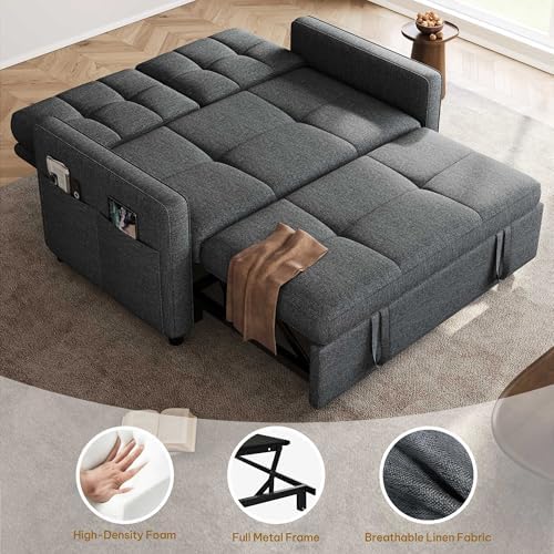 YITAHOME 55" Convertible Sofa Bed 99 20260918rhs