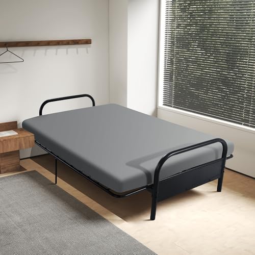 HOMBYS Memory Foam Futon Mattress, Foldable Sofa Bed Mattress with Removable ...
