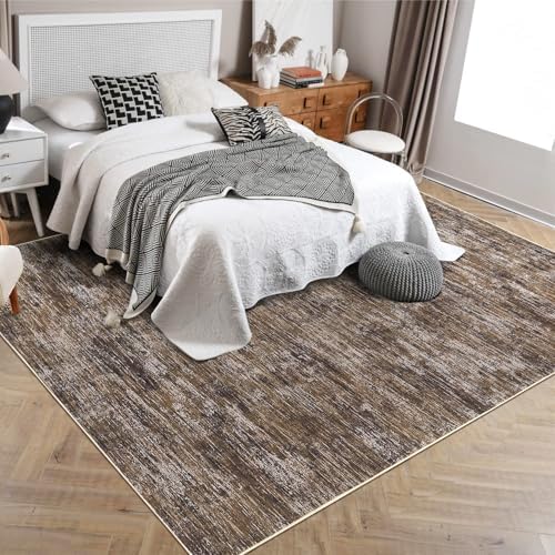 RUGSREAL Area Rug 5x7 Machine Washable Area Rug for Living Room Non-Slip Stai...