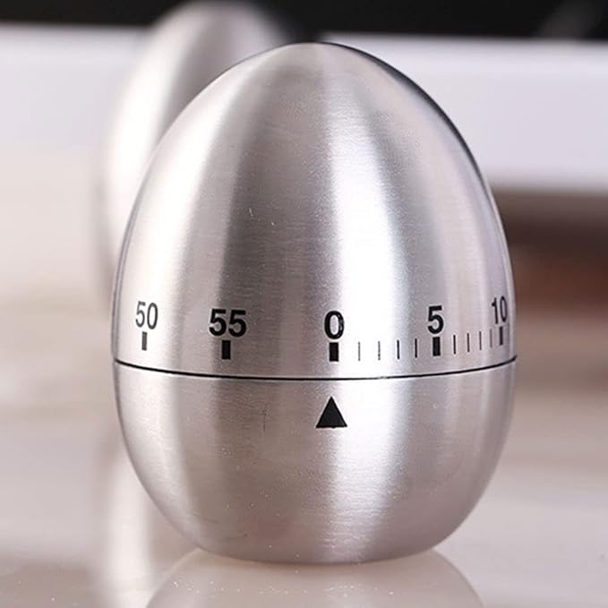 Mechanical Kitchen Timer 60 Minutes, Apple-Shaped Wind Up Timer, Manual Analog - Image 9
