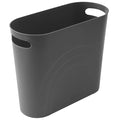 rejomiik Small Trash Can, 3.5 Gallon Slim Garbage Can Plastic Waste Basket by rejomiik