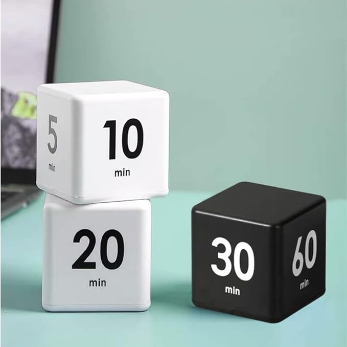 Feilifan Flip Timer, Productivity Cube Timer - Image 4