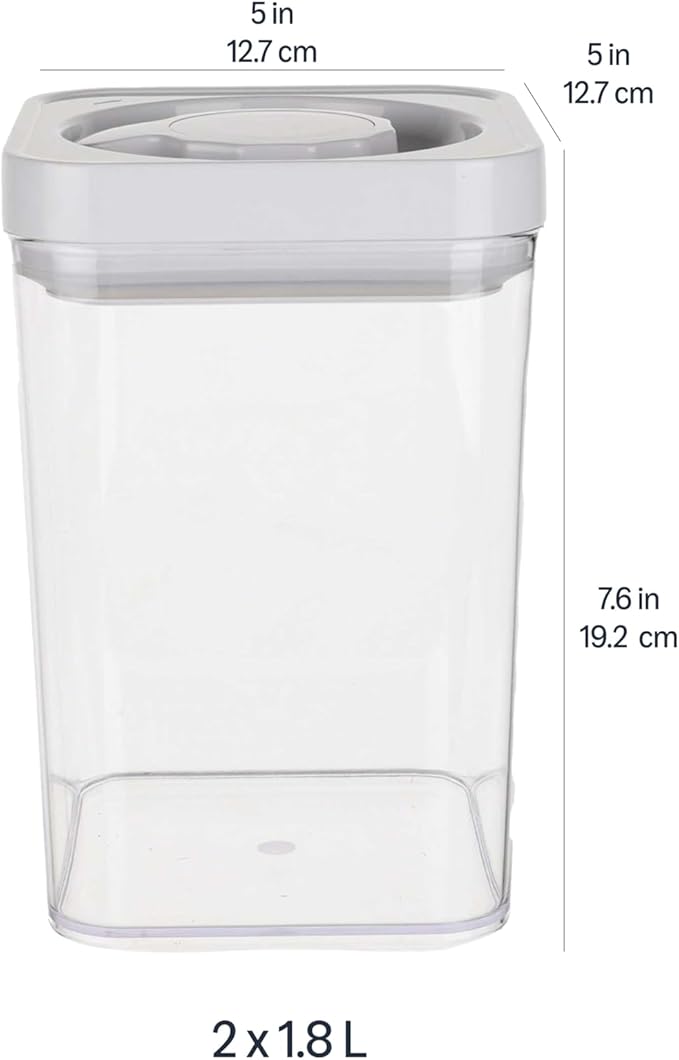 Amazon Basics Airtight Food Storage Containers, BPA Free, Dishwasher Safe - Image 6