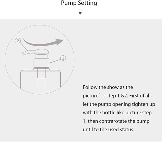 Pump Bottle, Refillable Plastic Empty Lotion Soap Dispenser Liquid Container - Image 6