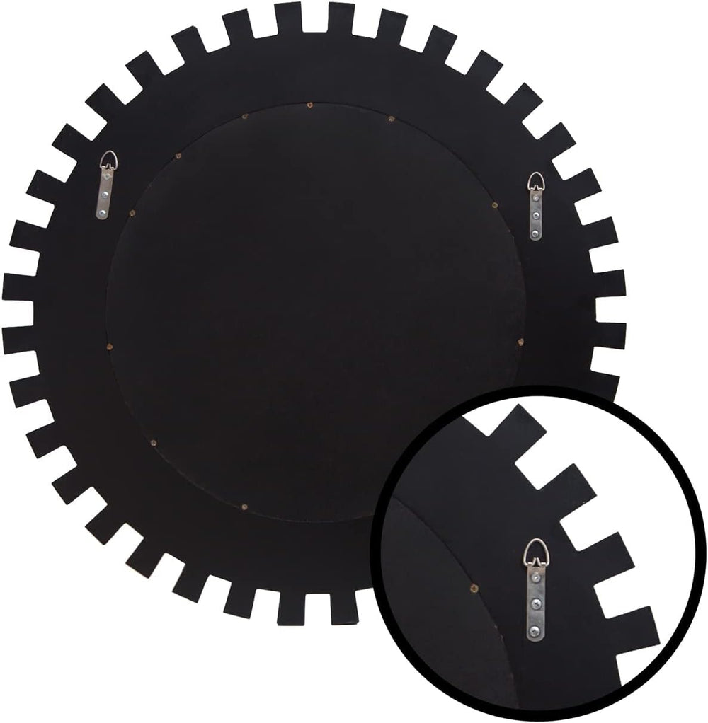 SHYFOY 24 inch Decorative Wall Mirror, Round Mirror for Wall Decor